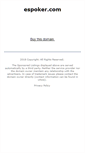 Mobile Screenshot of espoker.com